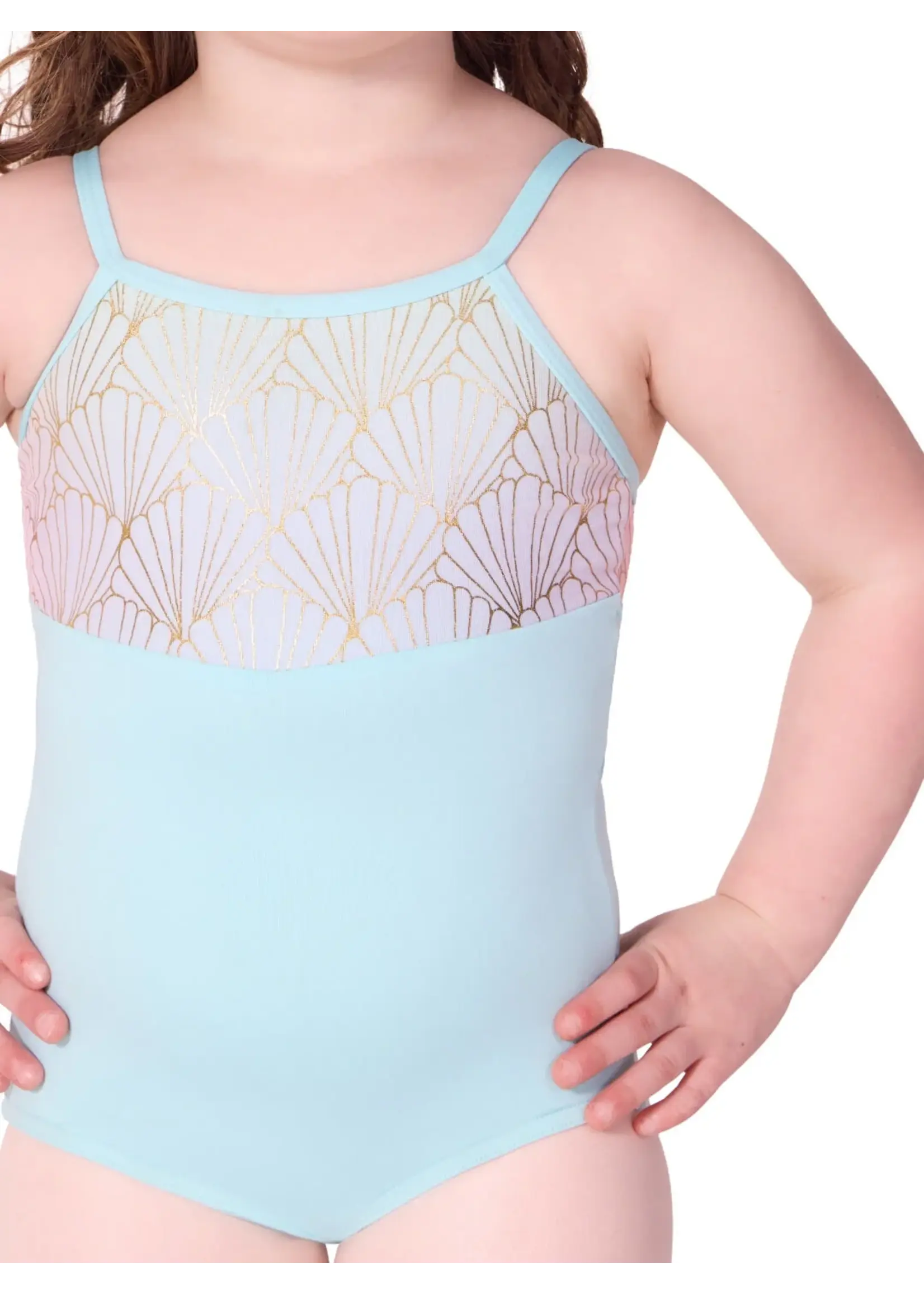 CAPEZIO & BUNHEADS AF12582C CHILD VENUS CAMISOLE LEOTARD
