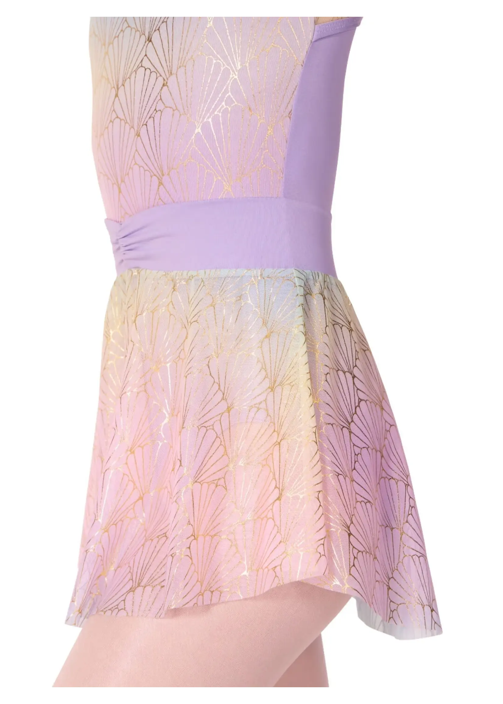 CAPEZIO & BUNHEADS AF12585C CHILD SAND DOLLAR PULL ON SKIRT