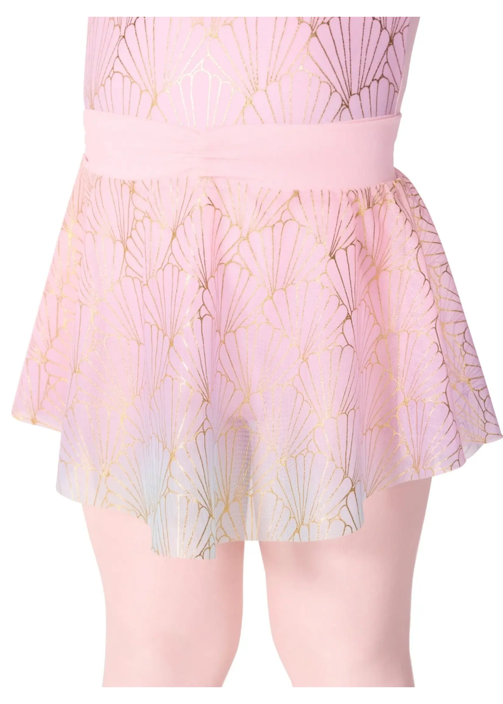 CAPEZIO & BUNHEADS AF12585C CHILD SAND DOLLAR PULL ON SKIRT