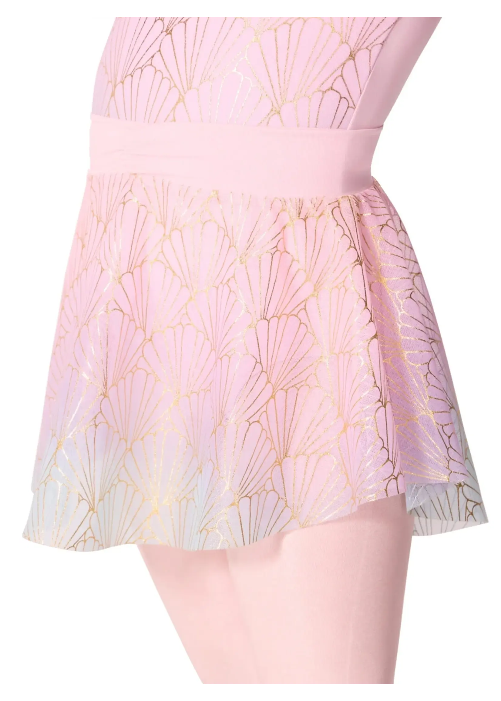 CAPEZIO & BUNHEADS AF12585C CHILD SAND DOLLAR PULL ON SKIRT