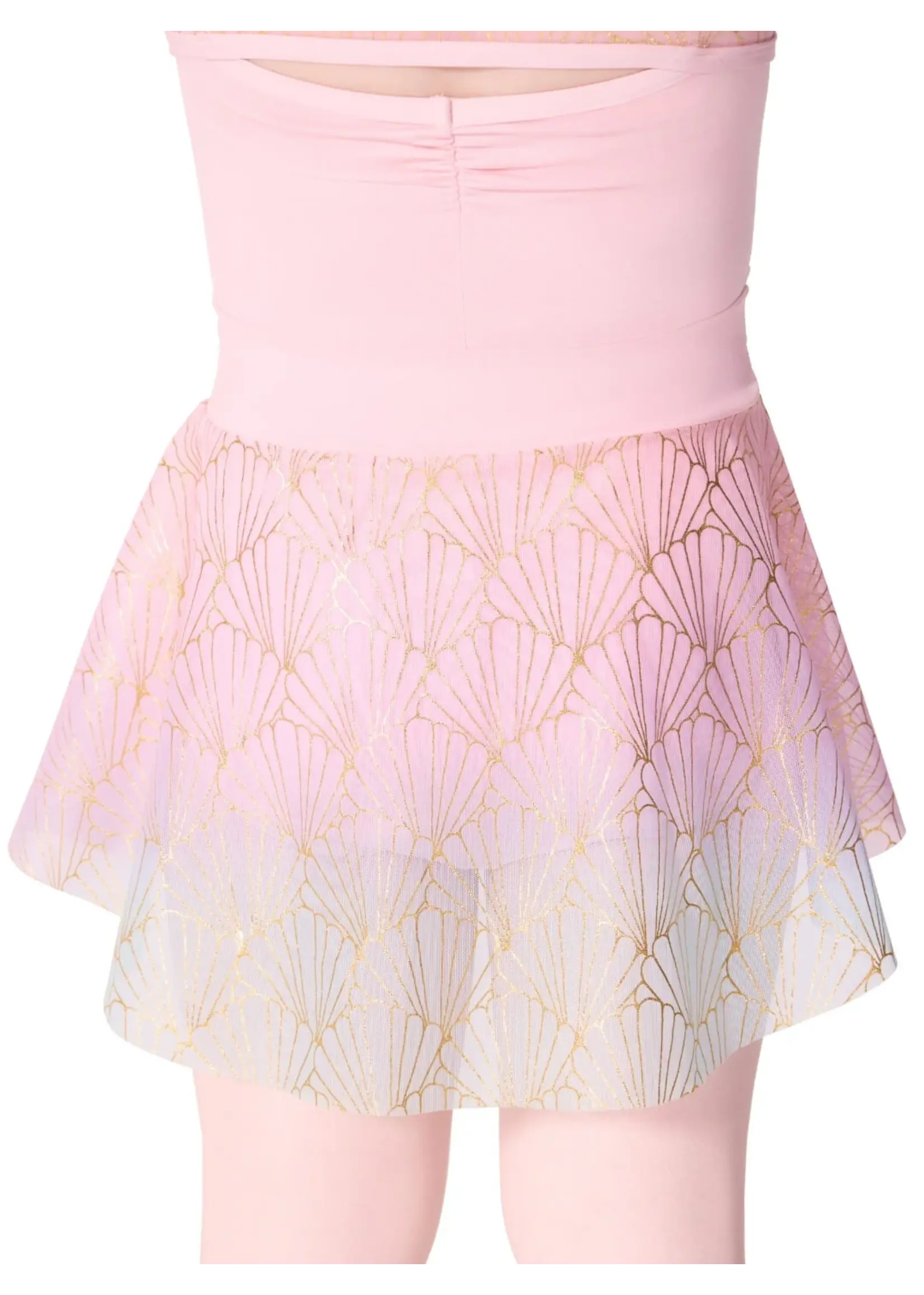 CAPEZIO & BUNHEADS AF12585C CHILD SAND DOLLAR PULL ON SKIRT