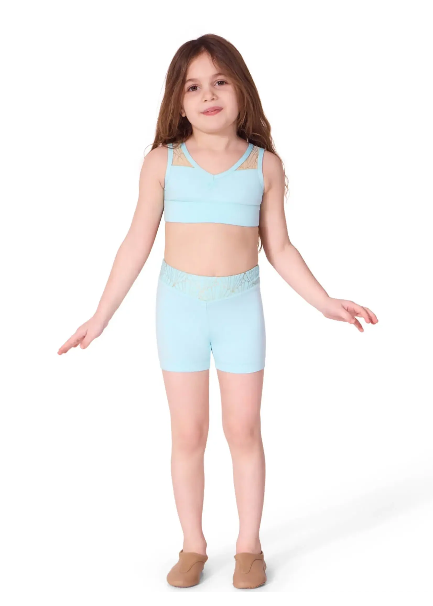 CAPEZIO & BUNHEADS AF12586C CHILD STARFISH CROP TOP