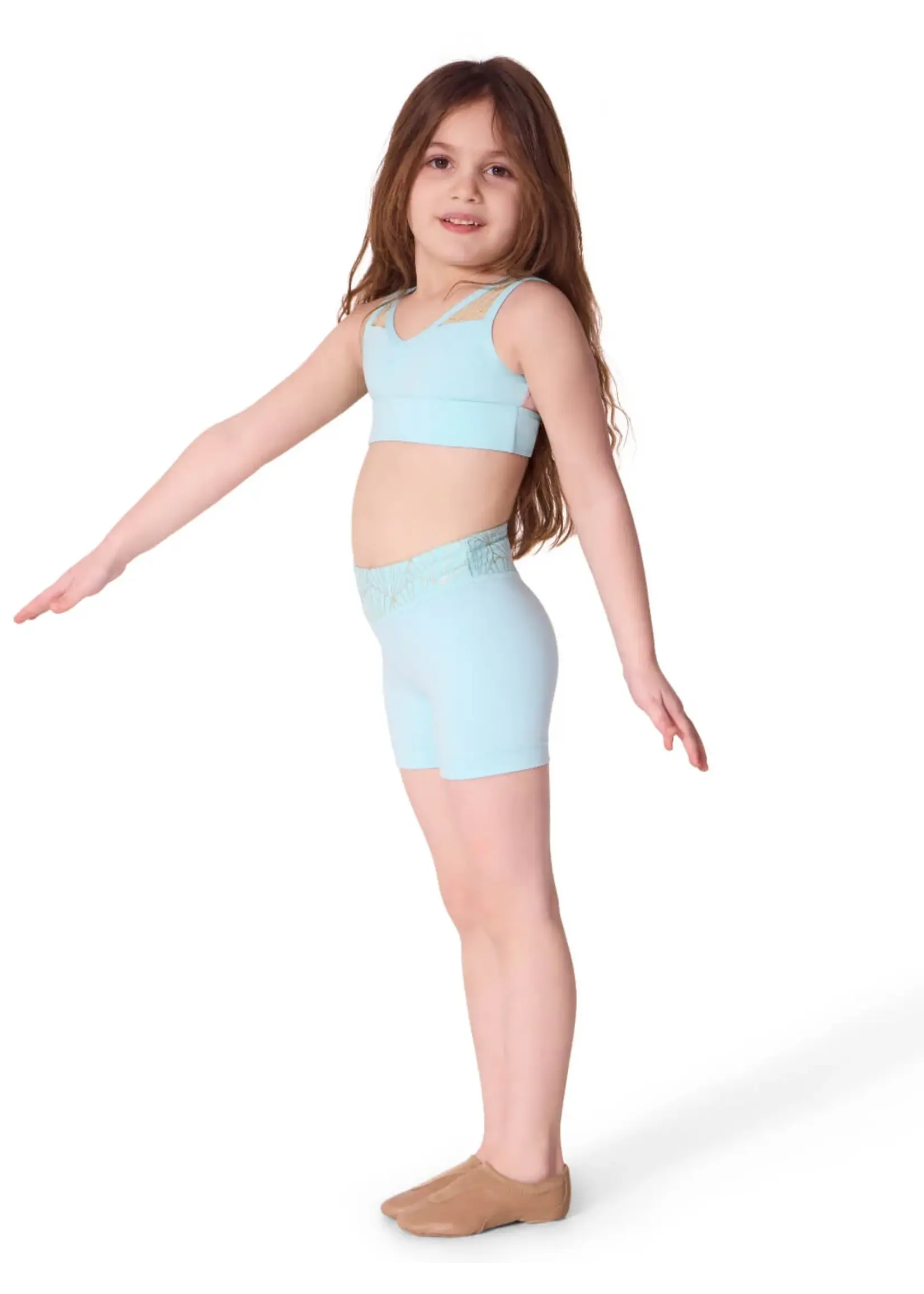 CAPEZIO & BUNHEADS AF12587C CHILD SIREN SHORT