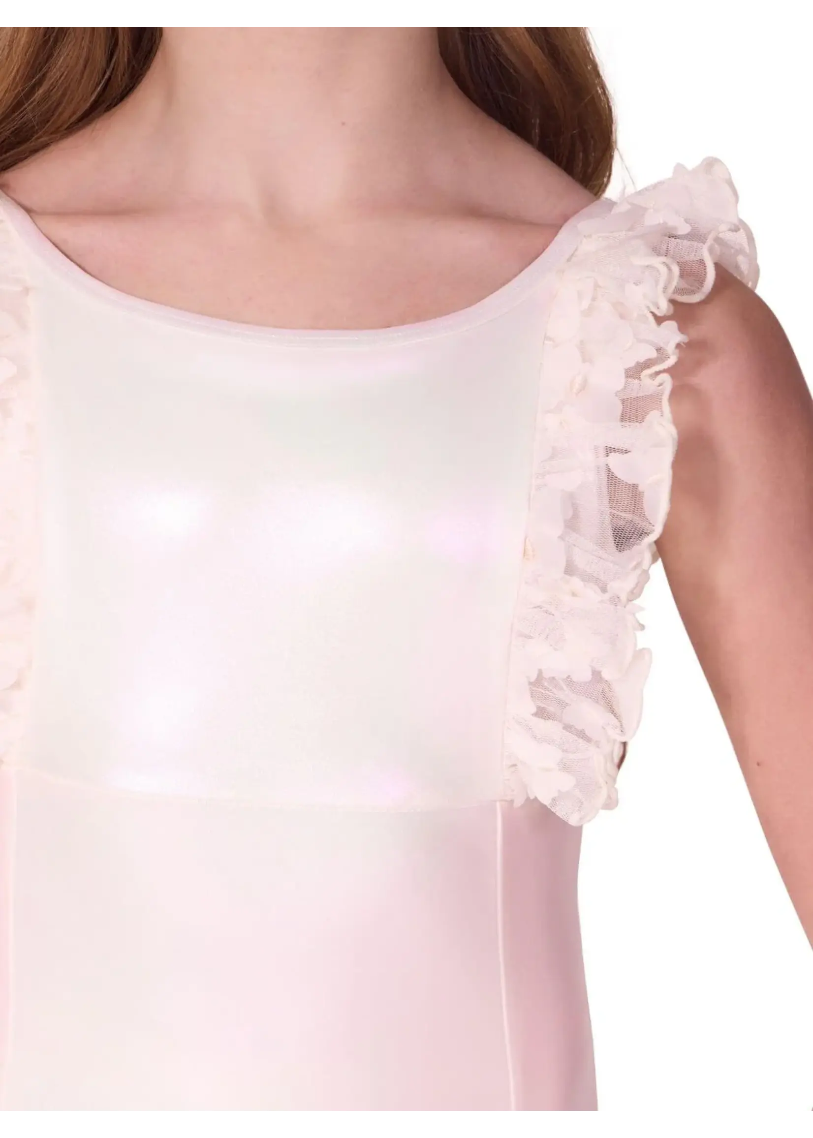 CAPEZIO & BUNHEADS AF12571C FLUTTER RUFFLE LINED BUTTERFLY TANK LEOTARD