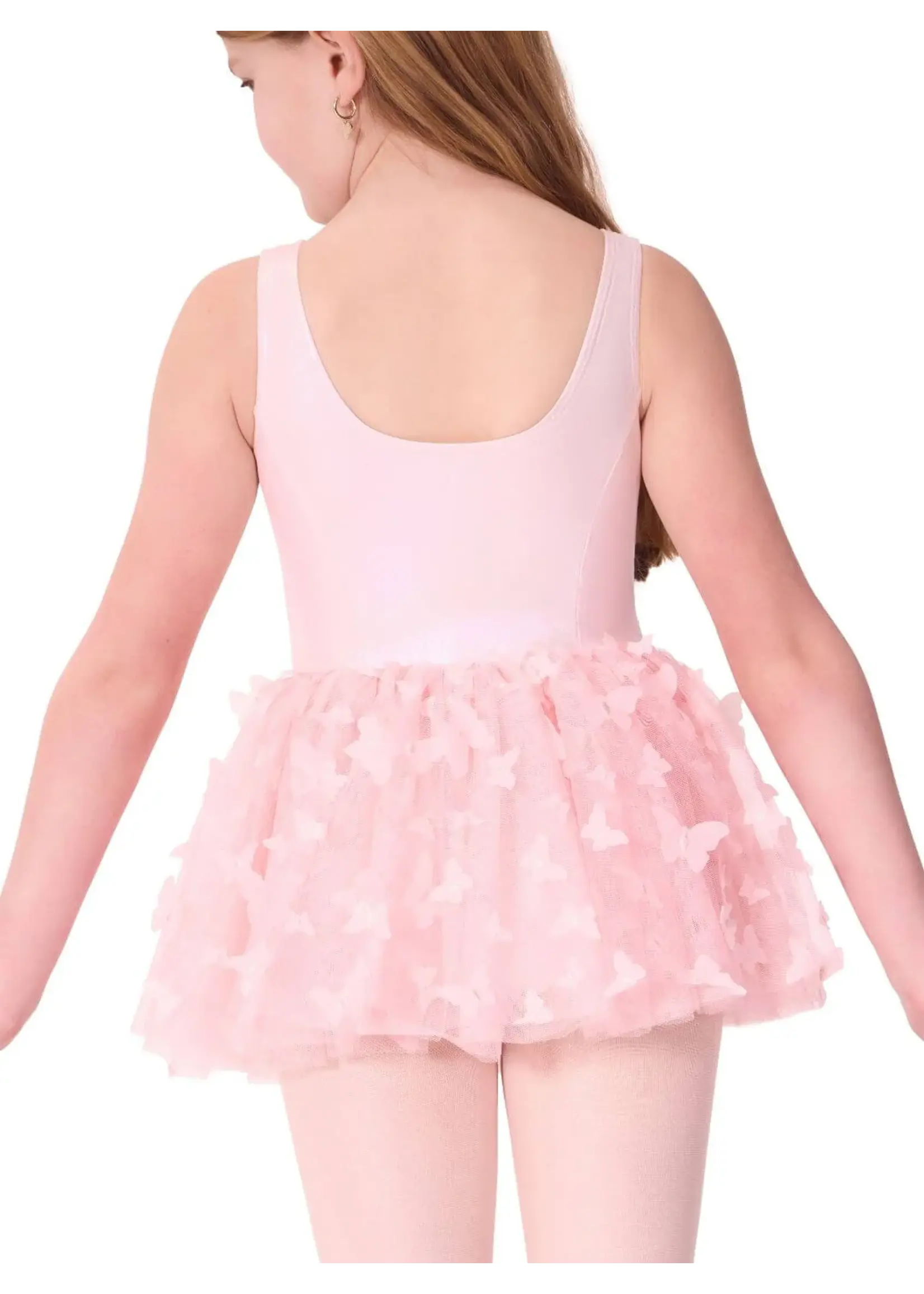 CAPEZIO & BUNHEADS AF12574C FLUTTER MONARCH SHIMMER TANK TUTU DRESS