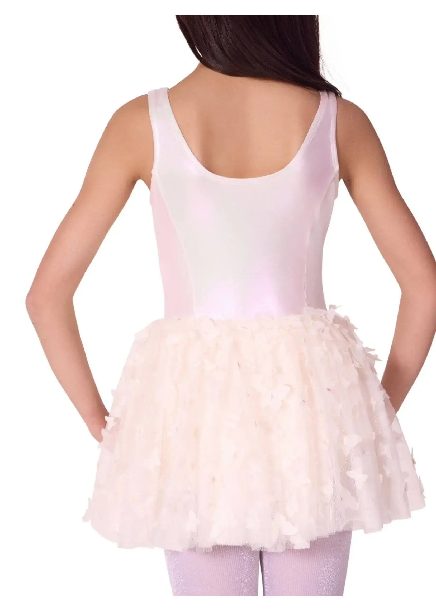 CAPEZIO & BUNHEADS AF12574C FLUTTER MONARCH SHIMMER TANK TUTU DRESS