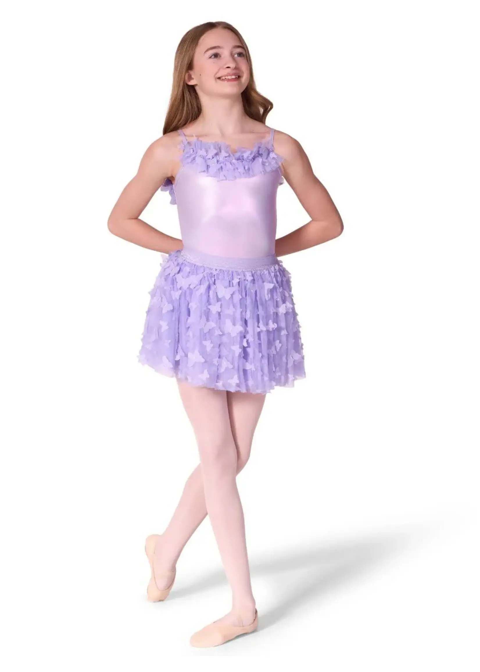 CAPEZIO & BUNHEADS AF12576C FLIT FLUTTER & FLOAT PULL ON TUTU