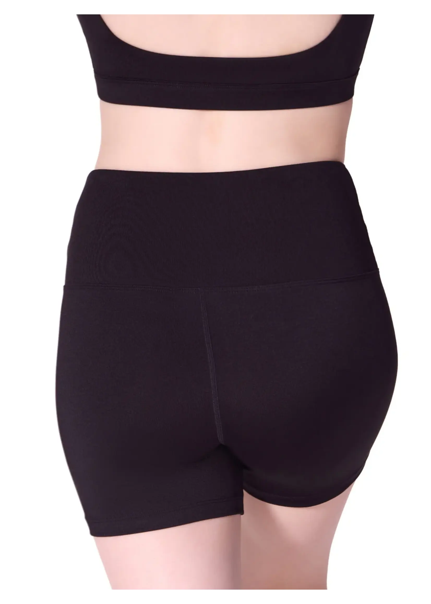 CAPEZIO & BUNHEADS AF12606W ADULT RECOLLECTION HIGH WAISTED SHORT