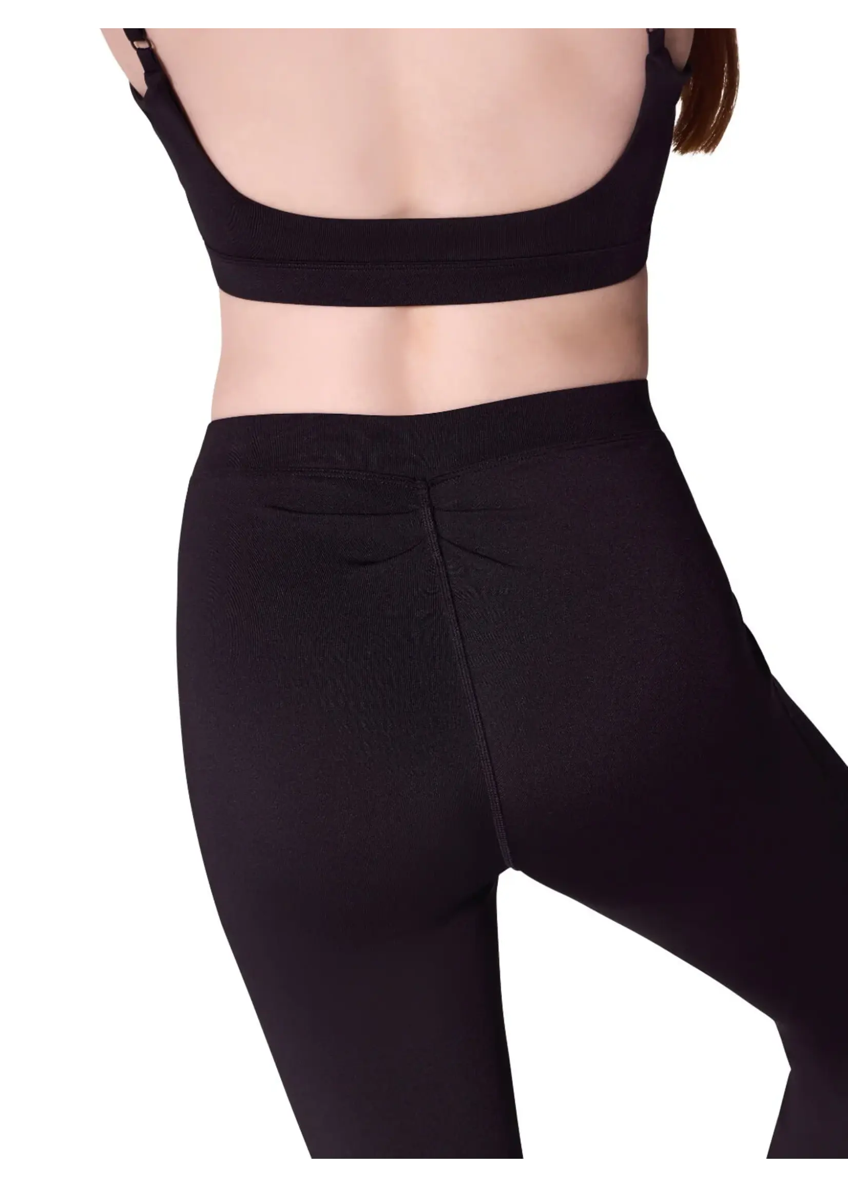 CAPEZIO & BUNHEADS AF12607W ADULT MEMORY HIGH WAISTED FLARE LEGGING