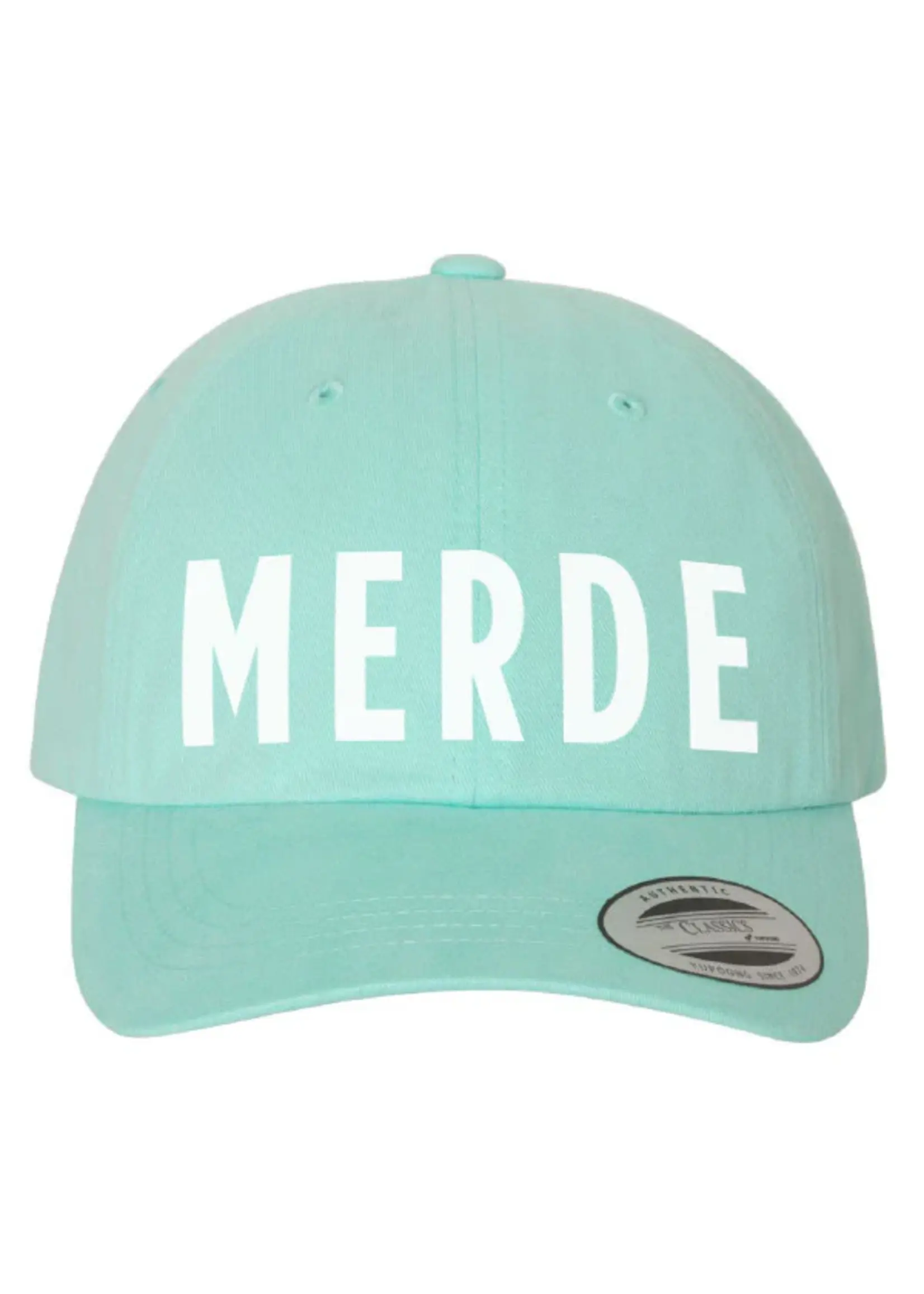 COVET DANCE MERDE ADJUSTABLE BALL CAP HAT