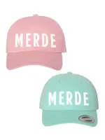COVET DANCE MERDE ADJUSTABLE BALL CAP HAT