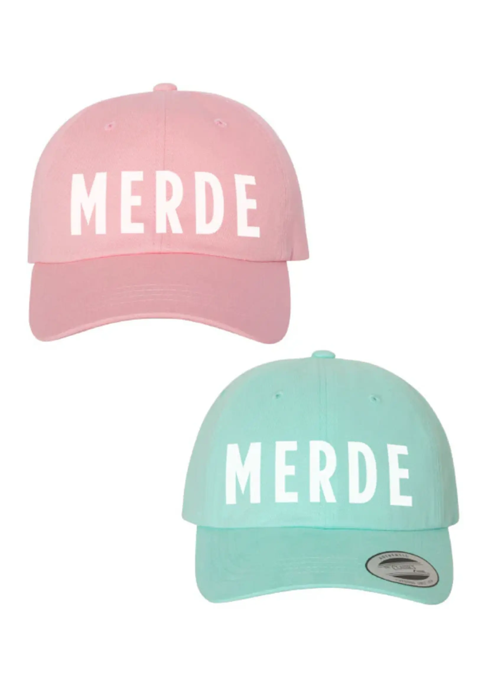 COVET DANCE MERDE ADJUSTABLE BALL CAP HAT