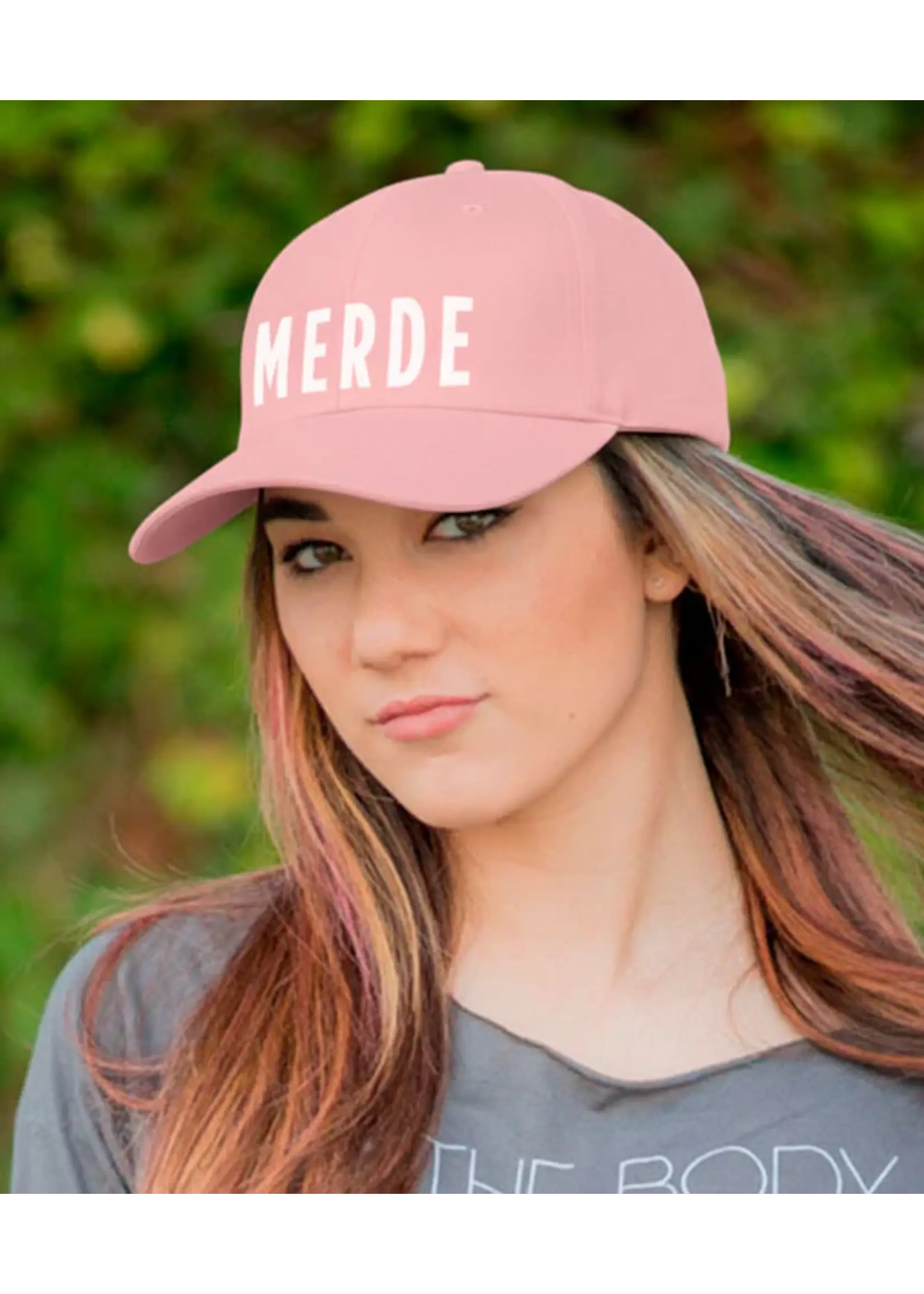 COVET DANCE MERDE ADJUSTABLE BALL CAP HAT