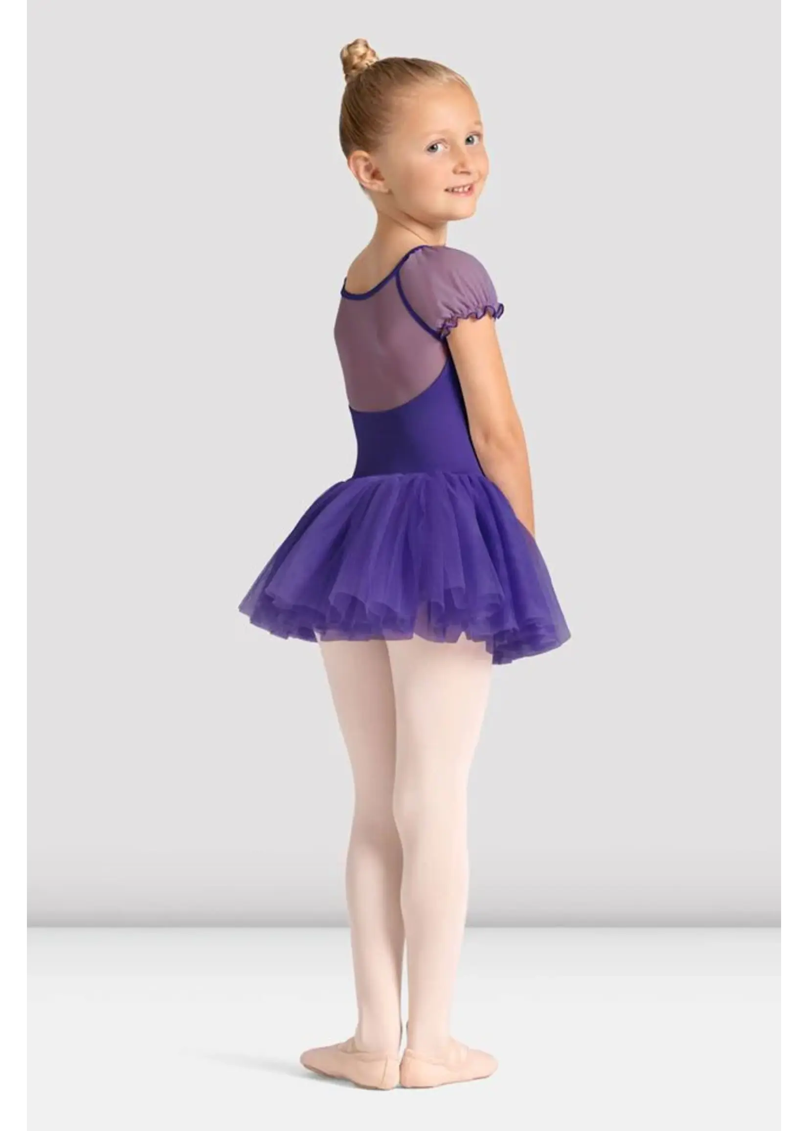 BLOCH & MIRELLA M20007C CHILD PUFF SLEEVE SWEETHEART TUTU DRESS