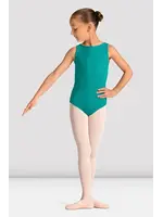 BLOCH & MIRELLA M50009C CHILD BOAT NECKLINE MESH BACK TANK LEOTARD