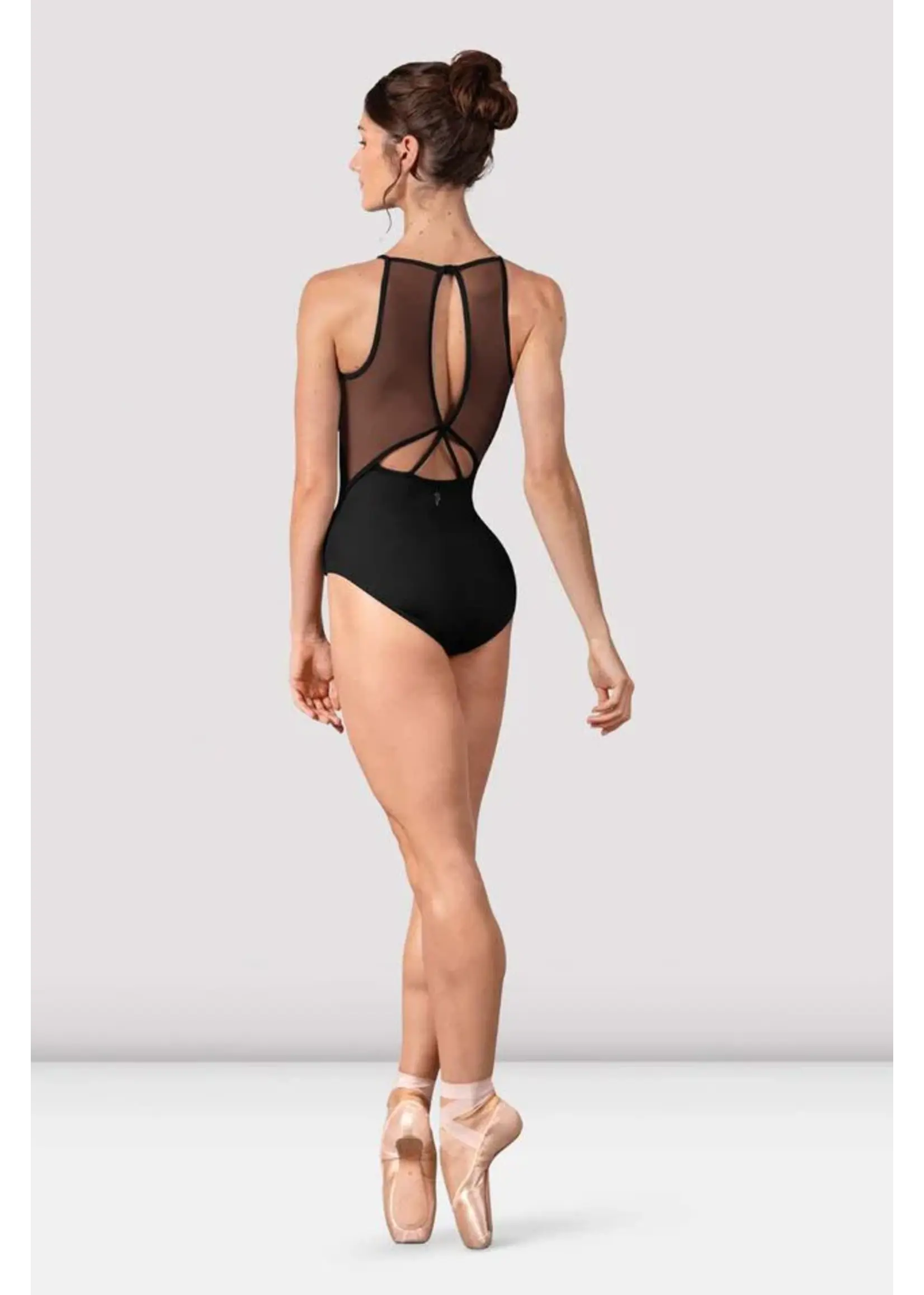 BLOCH & MIRELLA TWL70007 LENA FLORAL PRINT FRONT CAMISOLE LEOTARD