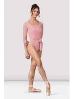 BLOCH & MIRELLA Z30022 HARMONY SOFT LONG SLEEVE WRAP TOP