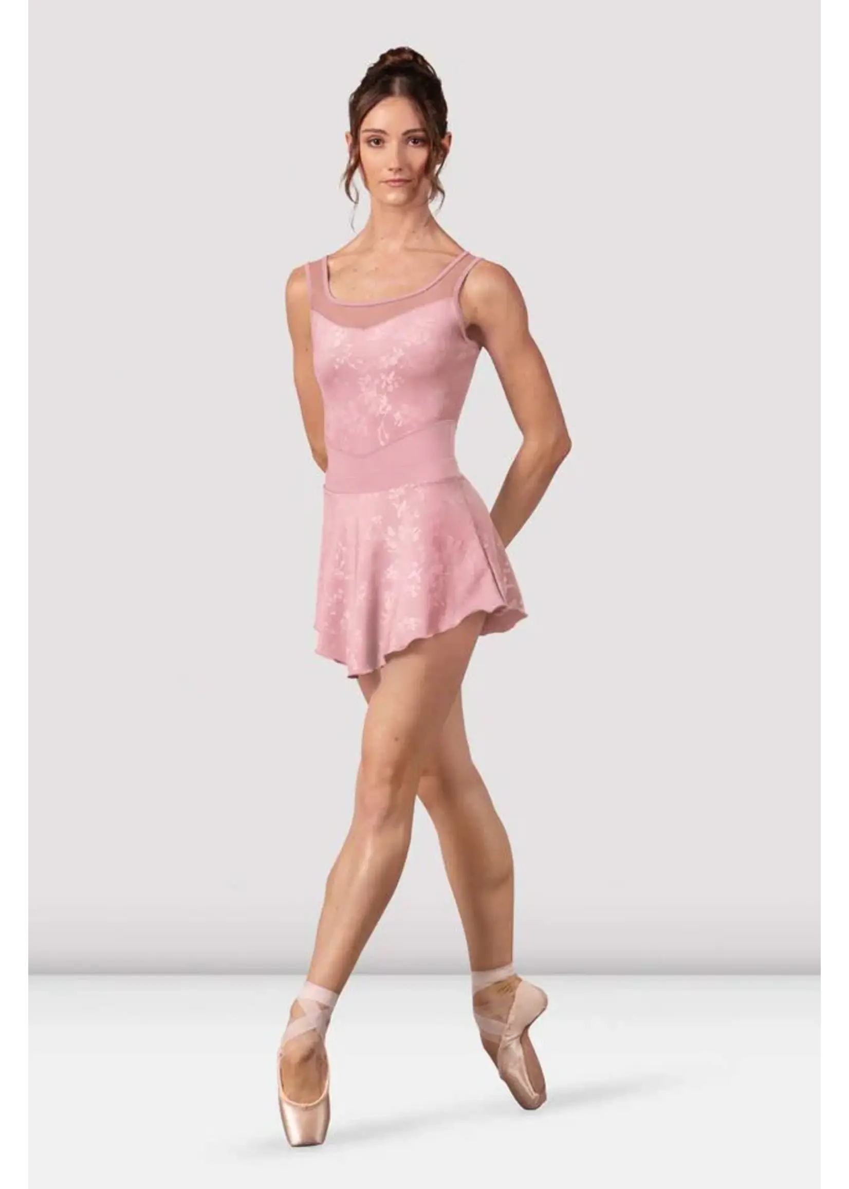 BLOCH & MIRELLA R10004 SELENA PULL ON SKIRT WITH FLORAL PRINT