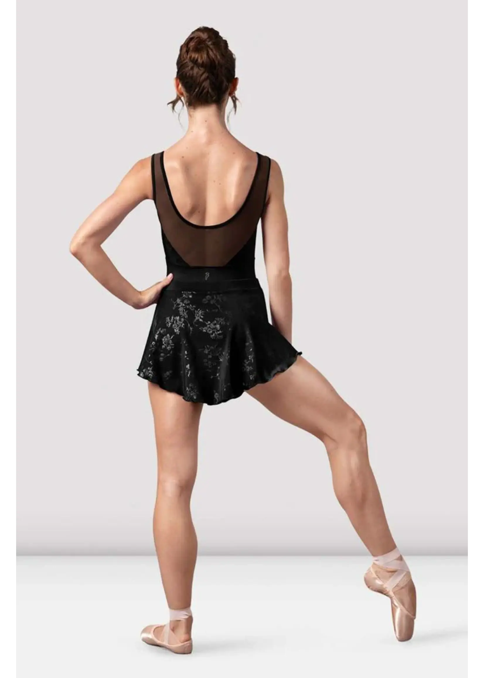 BLOCH & MIRELLA R10004 SELENA PULL ON SKIRT WITH FLORAL PRINT