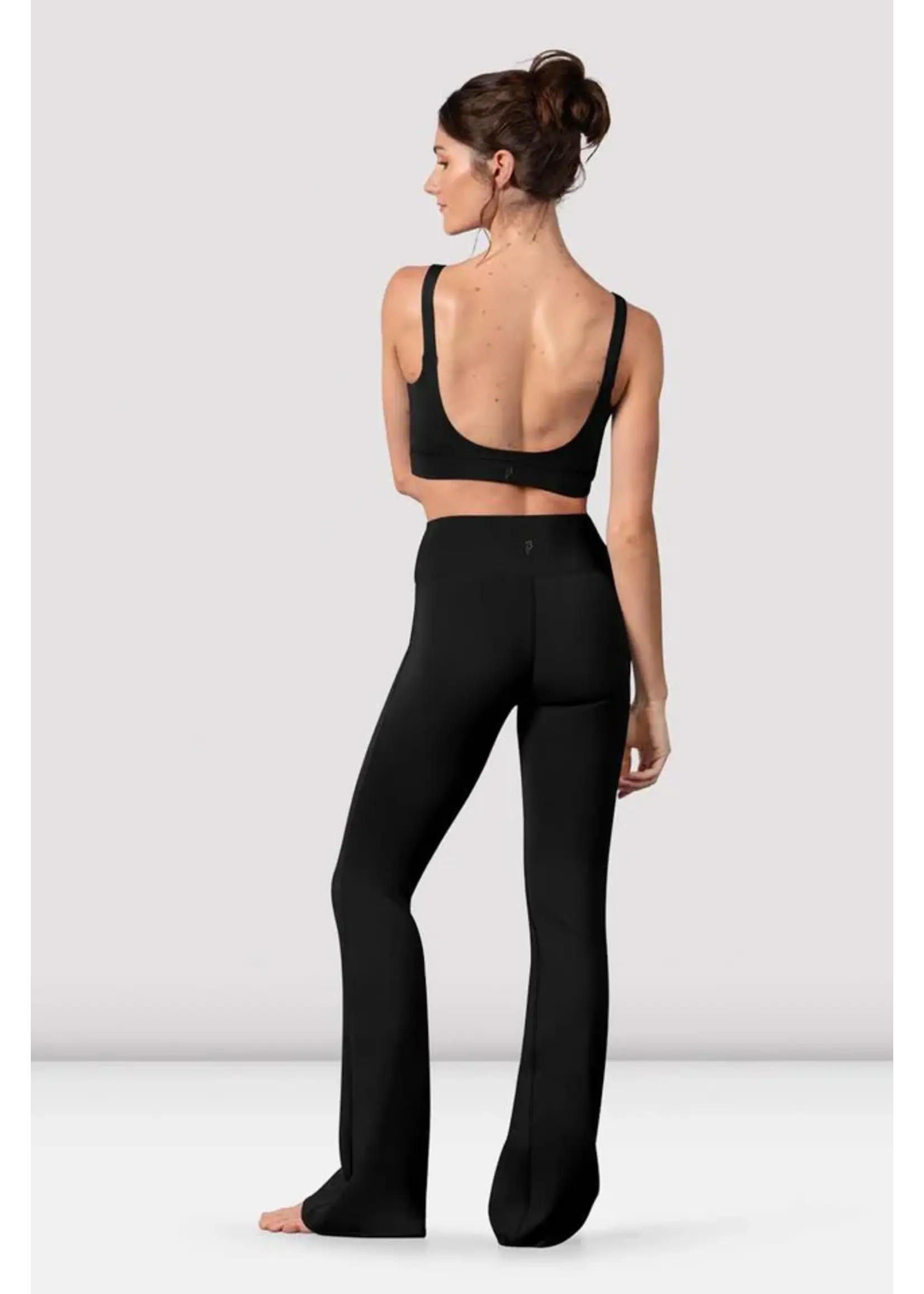 BLOCH & MIRELLA Z30025 VIVIAN ELASTIC CROP BRA TOP  WITH WIDE UNDERBAND