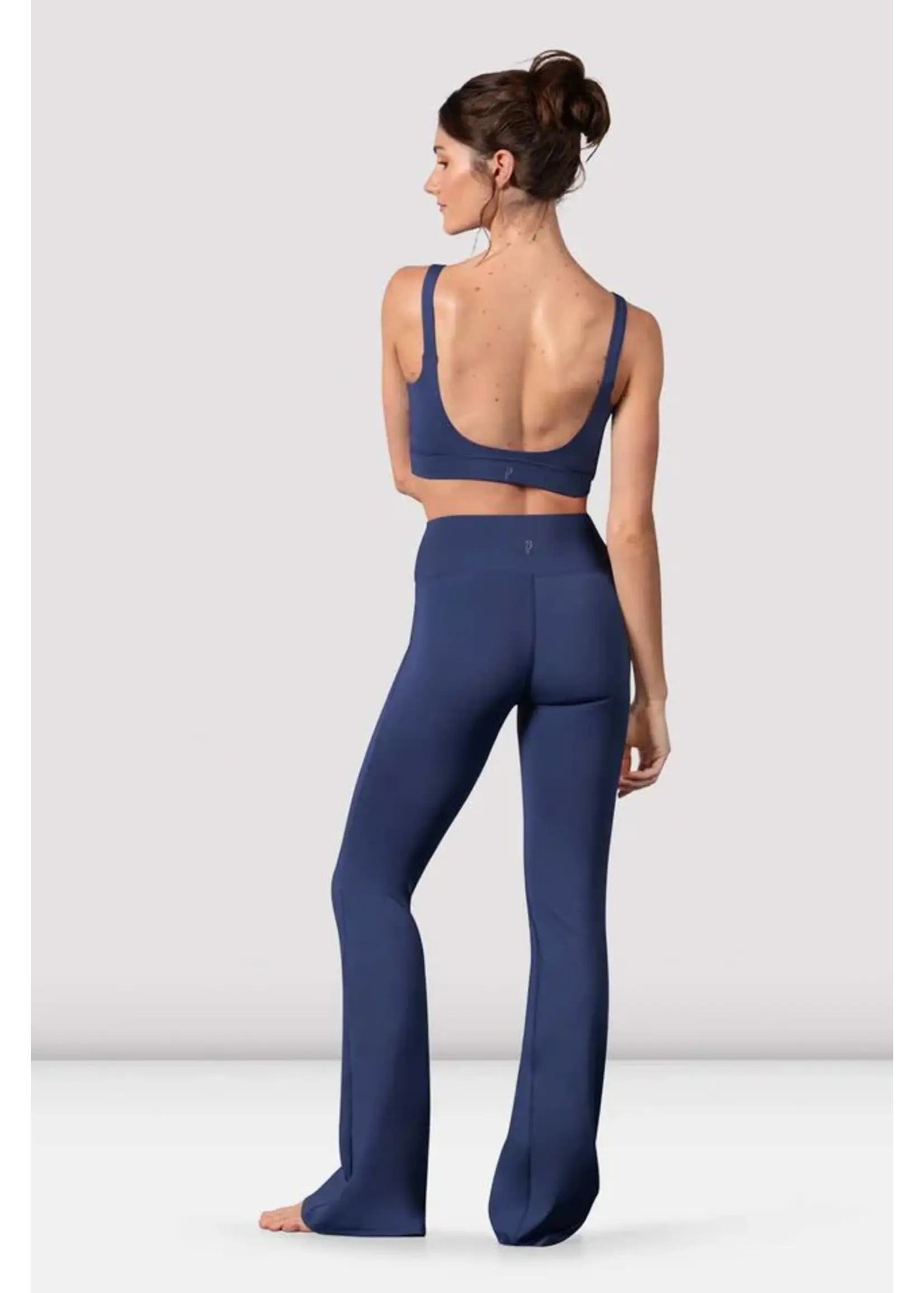 BLOCH & MIRELLA Z30025 VIVIAN ELASTIC CROP BRA TOP  WITH WIDE UNDERBAND