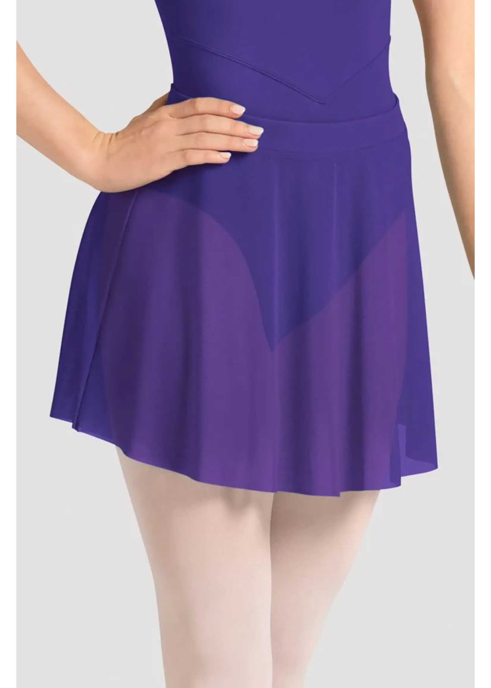 BLOCH & MIRELLA MS10003 ADULT MESH PULL ON SKIRT