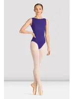 BLOCH & MIRELLA M50005LM ADULT BACK MESH DETAIL TANK LEOTARD