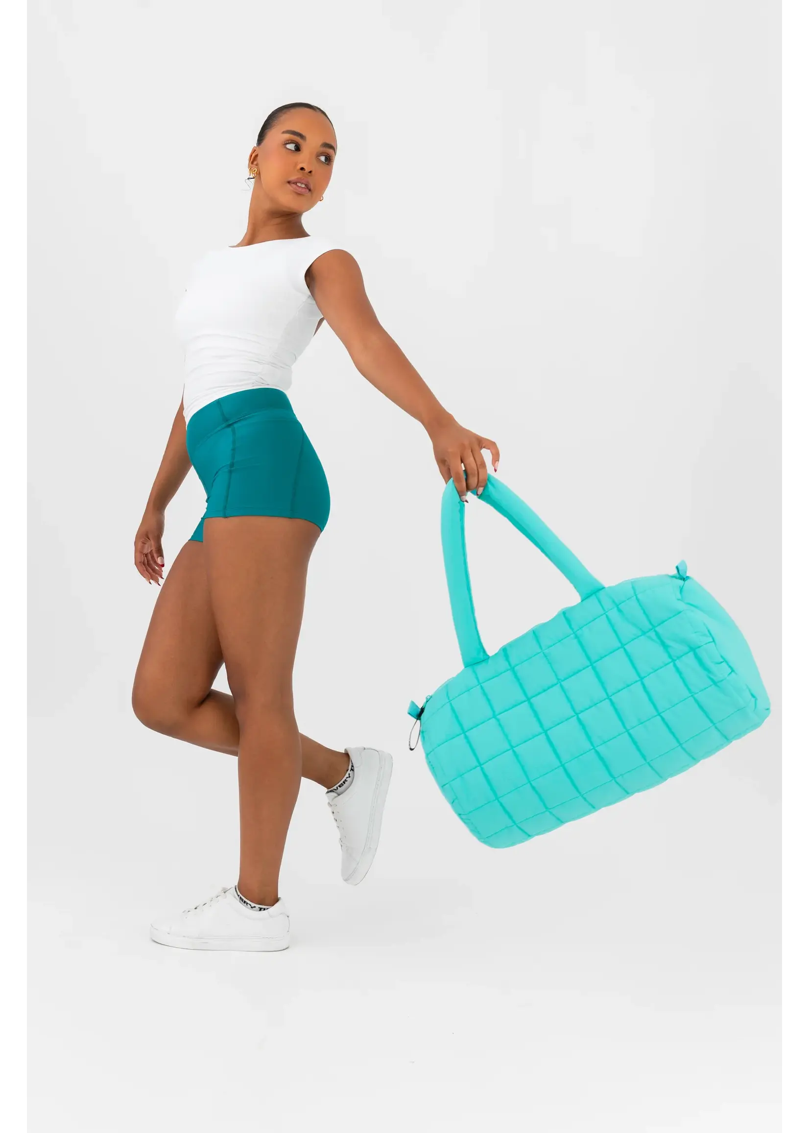 EVERY TURN ET2508-6000-200 TRY OUTS PUFFY DUFFEL BAG MALDIVES BLUE