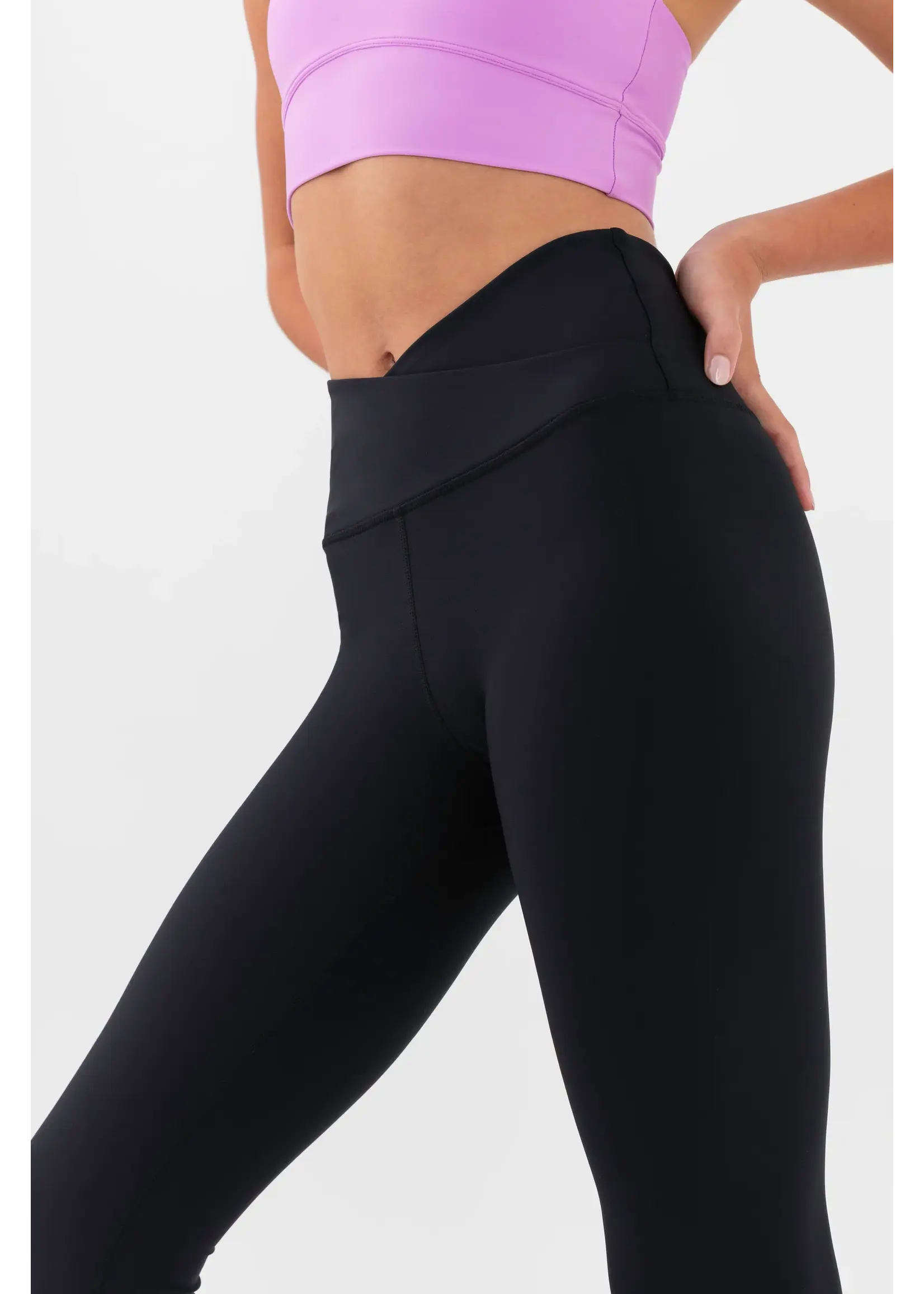 EVERY TURN 22-10-AES-019 CROSSOVER ANKLE LEGGING