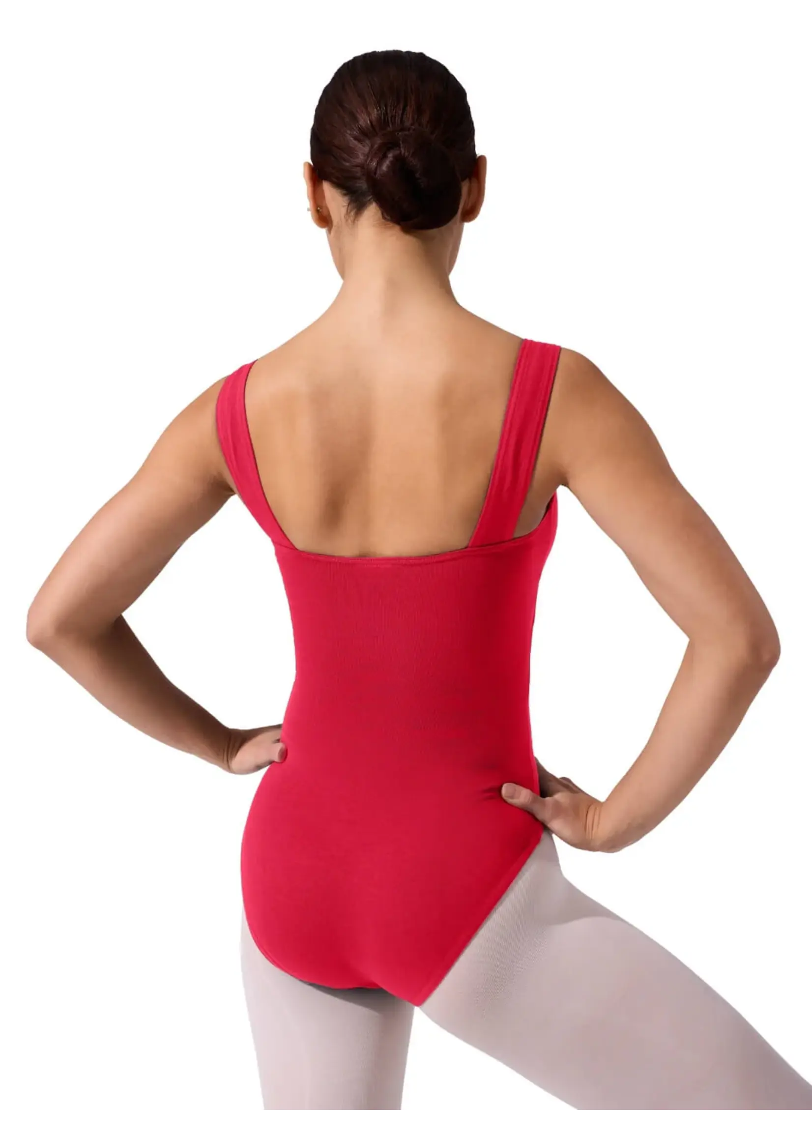 CAPEZIO & BUNHEADS ASE1012W STUDIO COLLECTION PINCHED FRONT TANK LEOTARD