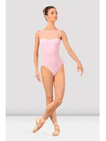 BLOCH & MIRELLA LB5260 ATLANTIS ARNO BOATNECK MESH PIPED SWEETHEART TANK LEOTARD