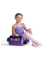 DANSHUZ B26521 SUGARED PLUM SEQUIN SPARKLE DANCE DUFFEL BAG 10.5X7X7