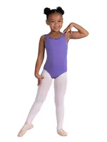 DANSHUZ 26112C KAIA DOUBLE BOW BACK RUFFLE FRONT WIDE STRAP CAMISOLE LEOTARD