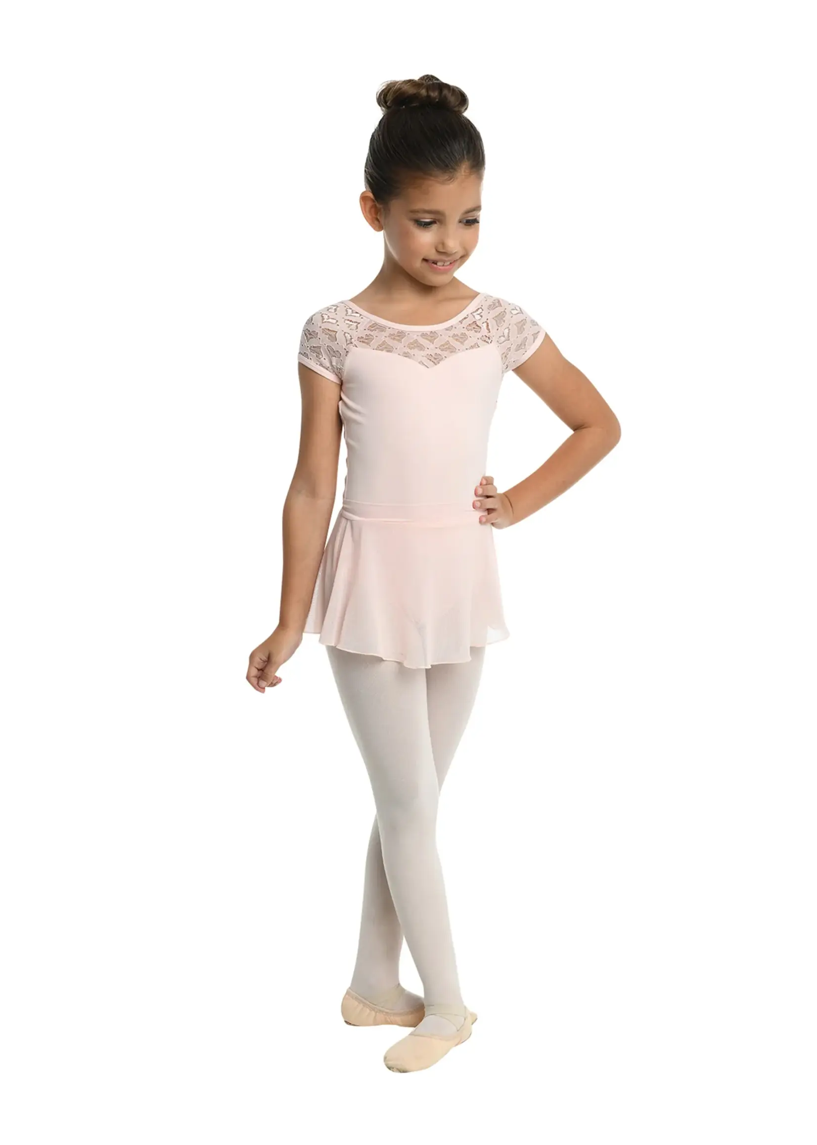 DANSHUZ 23402 PULL ON MESH CIRCLE SKIRT