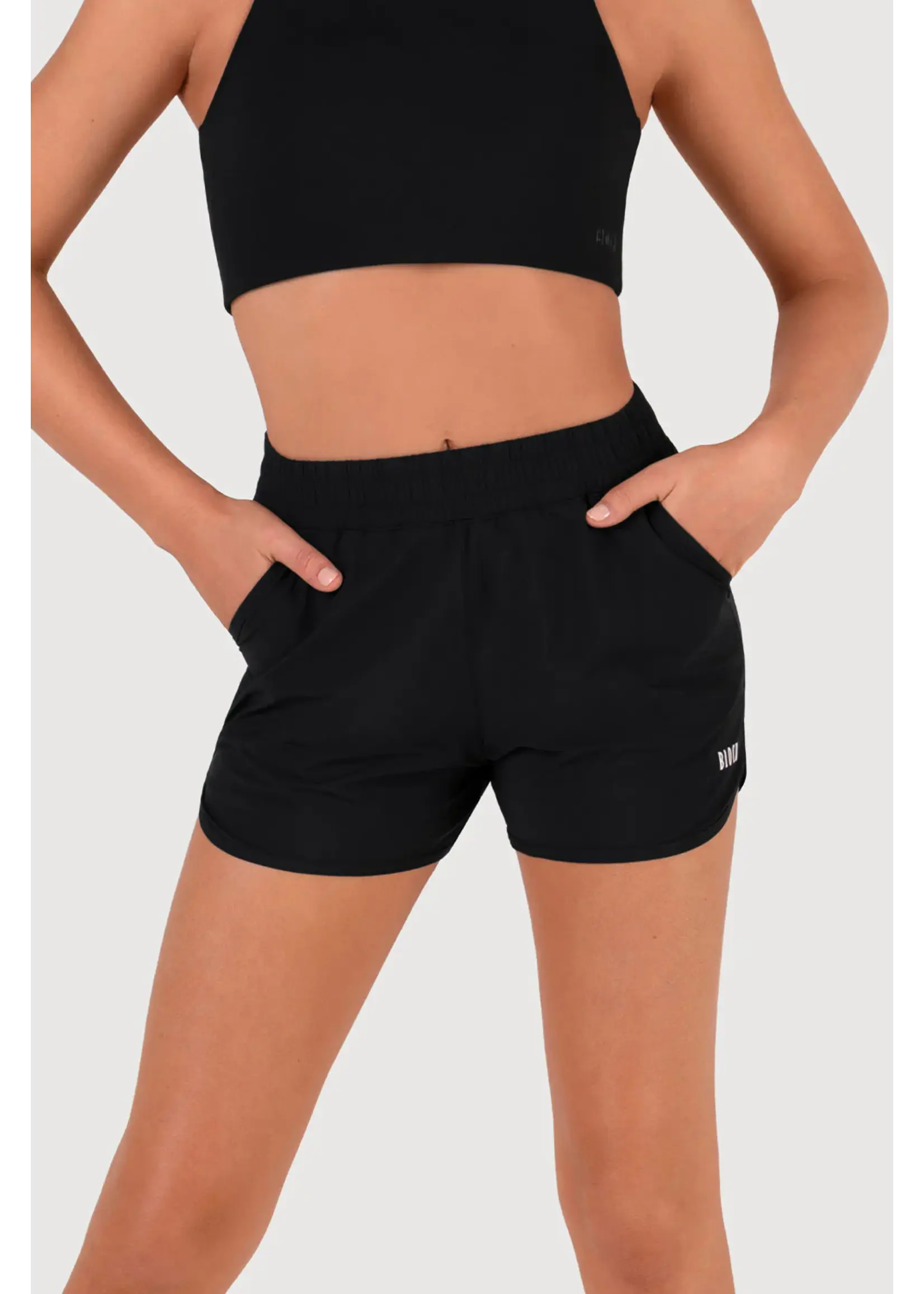 BLOCH & MIRELLA D55680G GEN NOW CHILD ATHLETIC WIND BREAKER SHORTS