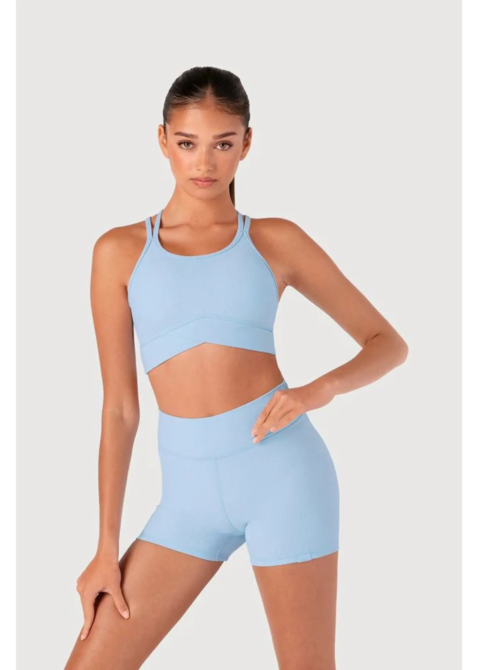 BLOCH & MIRELLA Z55772G GEN NOW CHILD CROSS BACK CAMISOLE BRA TOP