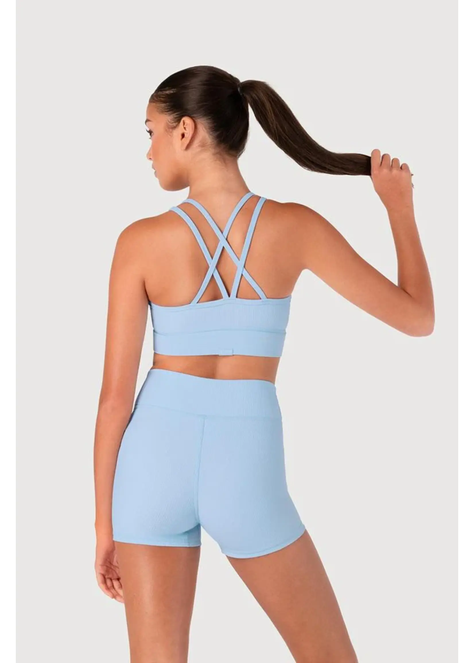 BLOCH & MIRELLA Z55772G GEN NOW CHILD CROSS BACK CAMISOLE BRA TOP