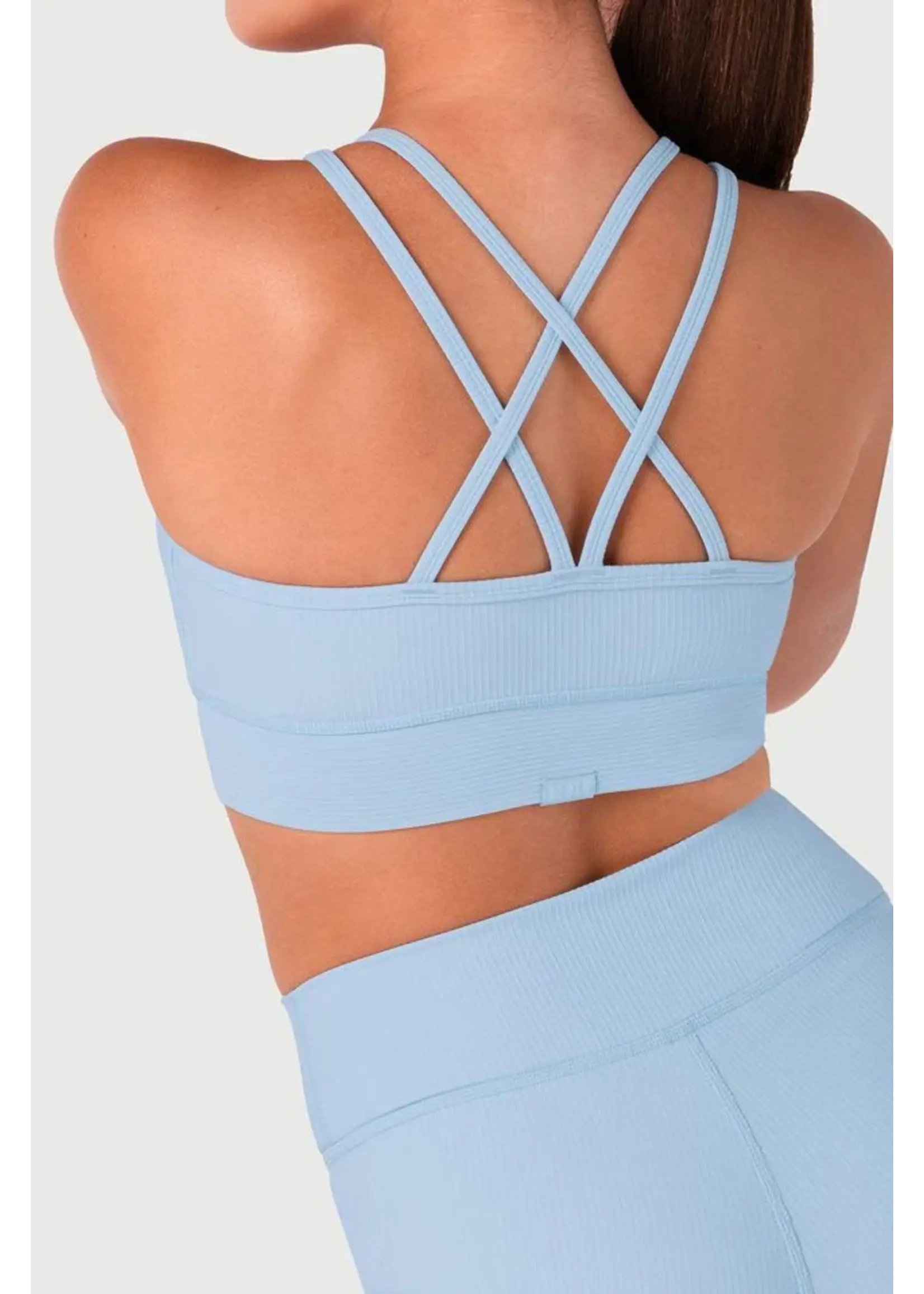 BLOCH & MIRELLA Z55772G GEN NOW CHILD CROSS BACK CAMISOLE BRA TOP