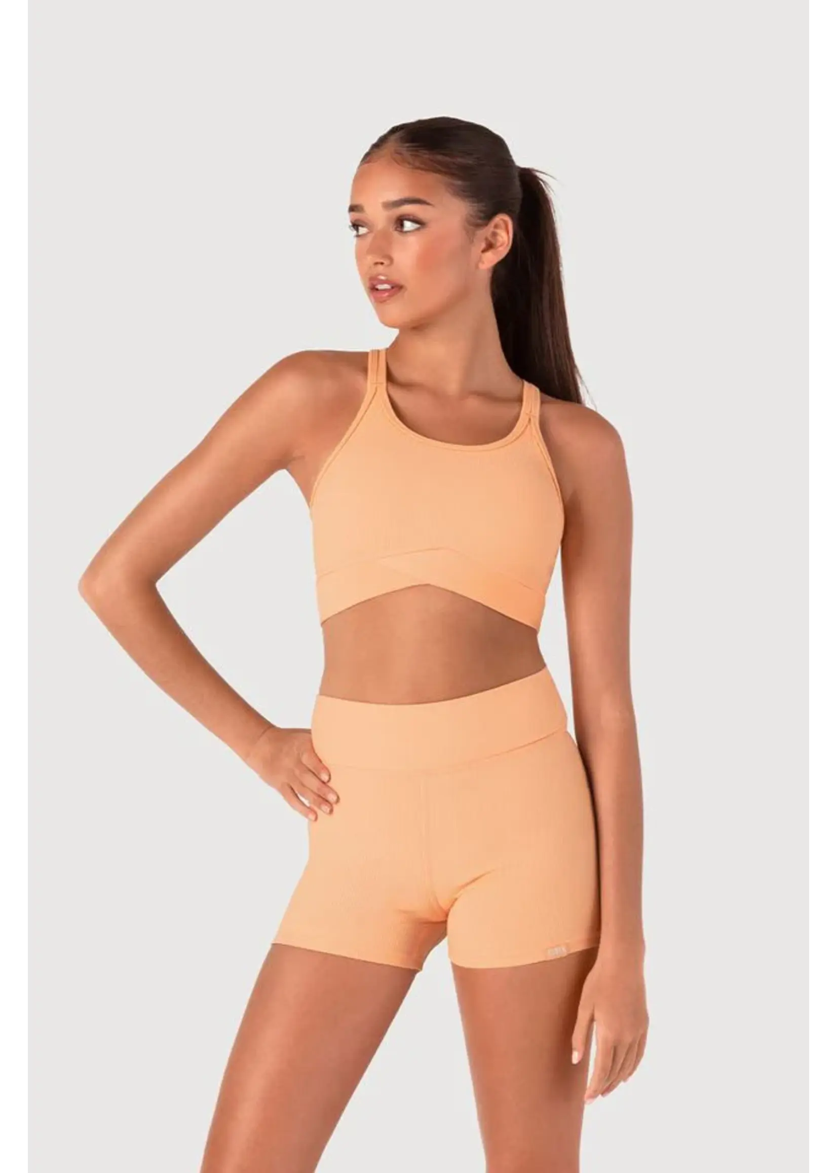 BLOCH & MIRELLA Z55772G GEN NOW CHILD CROSS BACK CAMISOLE BRA TOP