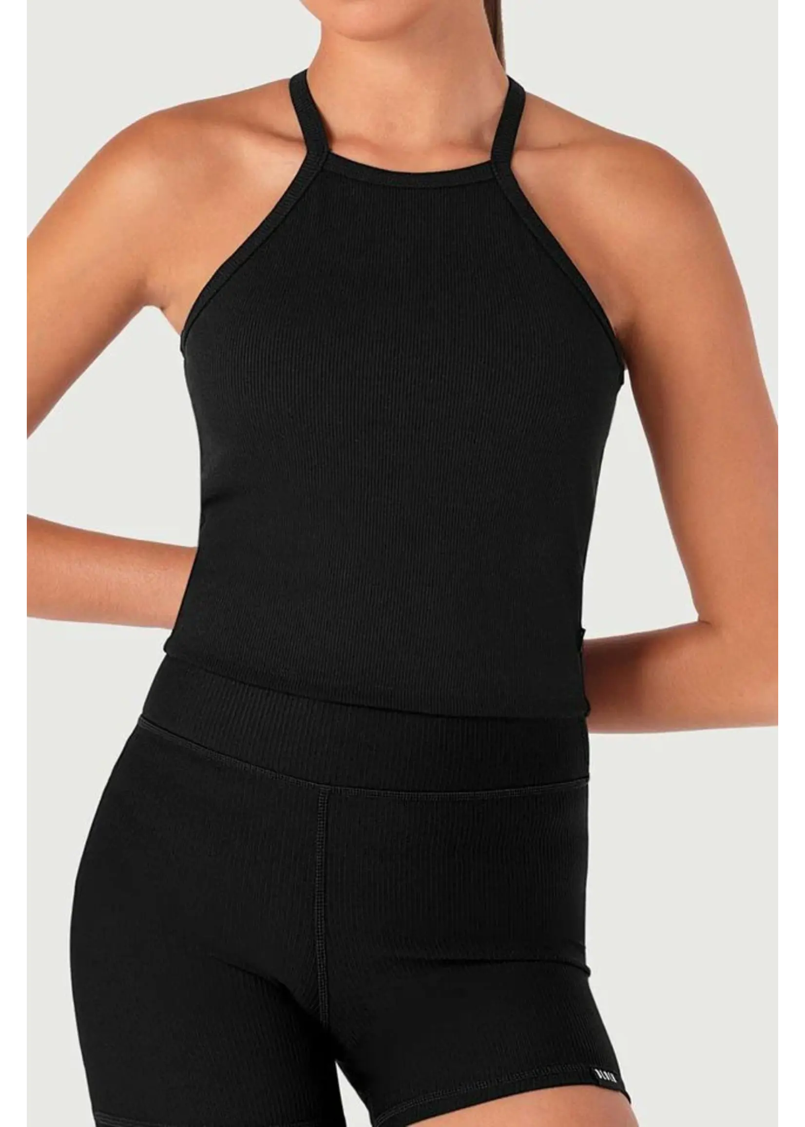 BLOCH & MIRELLA Z55780G GEN NOW CHILD RIBBED CROPPED TANK TOP