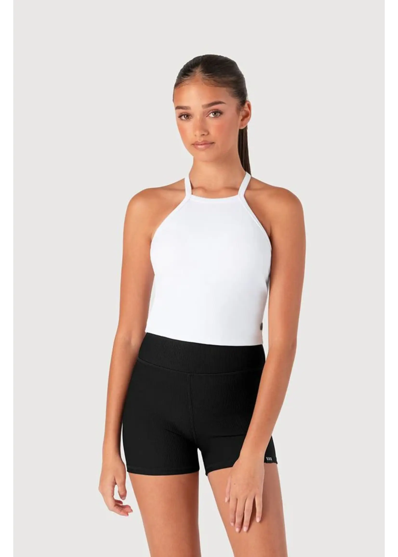 BLOCH & MIRELLA Z55780G GEN NOW CHILD RIBBED CROPPED TANK TOP