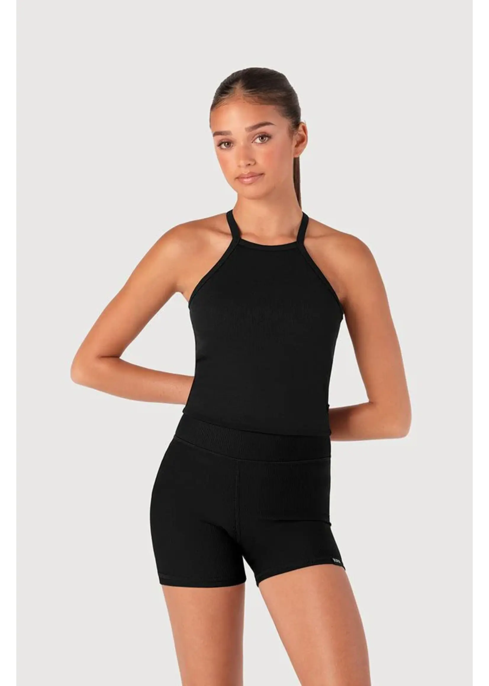 BLOCH & MIRELLA Z55780G GEN NOW CHILD RIBBED CROPPED TANK TOP