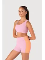 BLOCH & MIRELLA D55750G GEN NOW RIBBED PANEL BOY SHORT