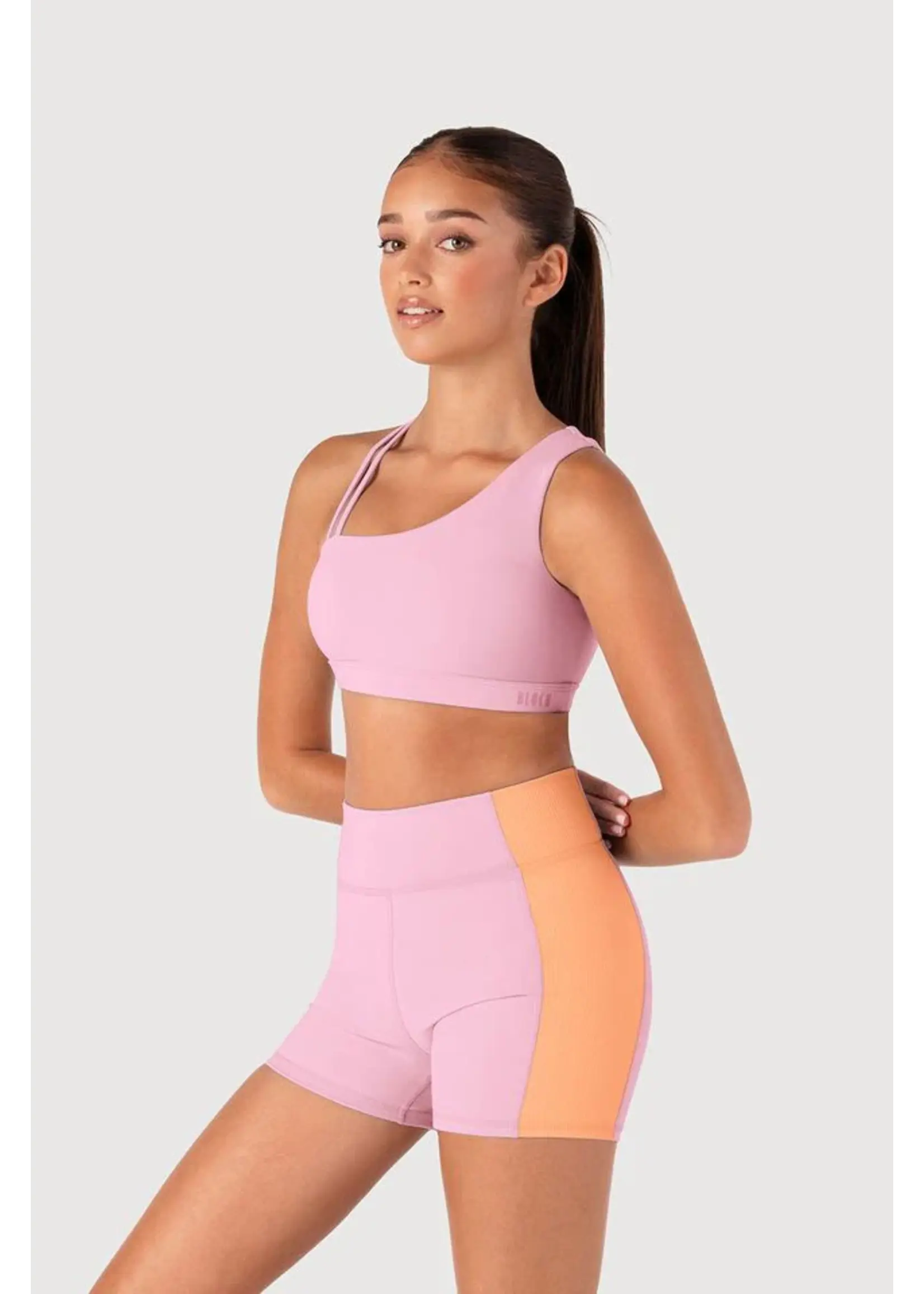 BLOCH & MIRELLA D55750G GEN NOW RIBBED PANEL BOY SHORT