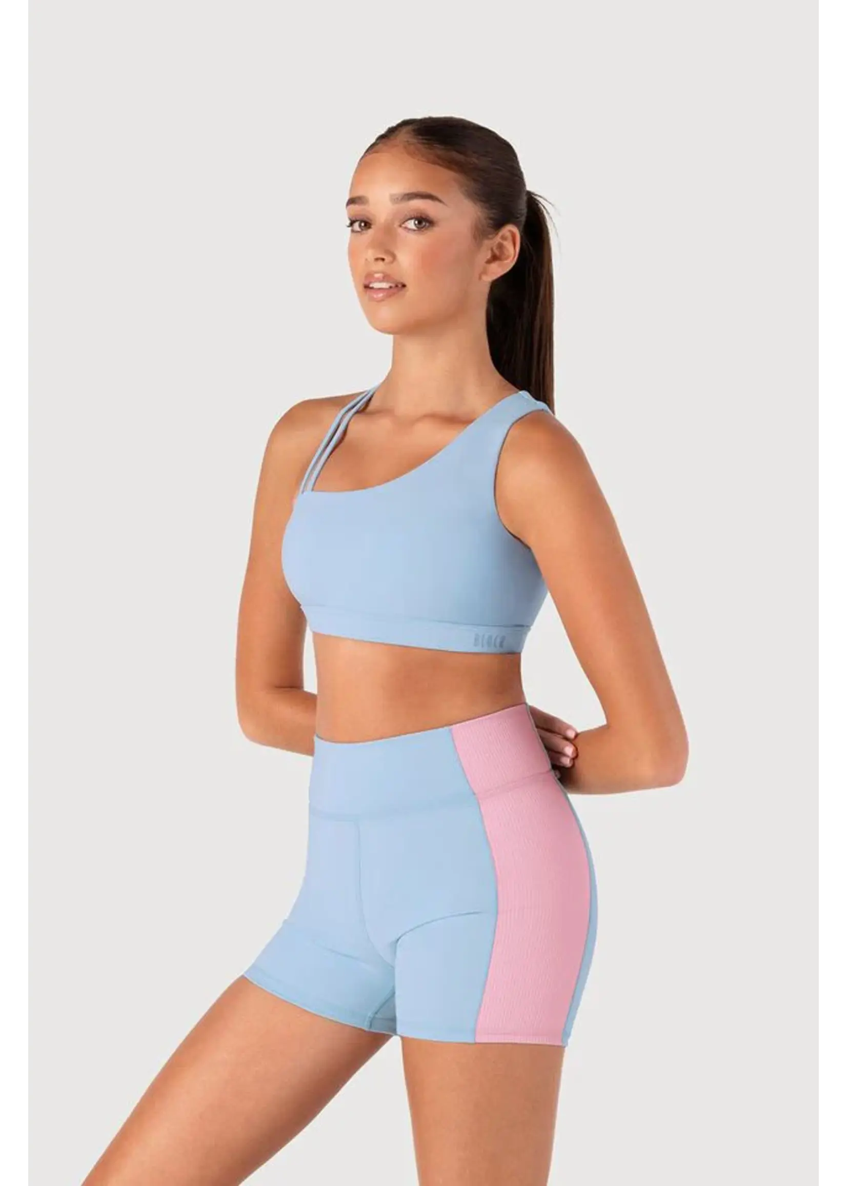 BLOCH & MIRELLA D55750G GEN NOW RIBBED PANEL BOY SHORT
