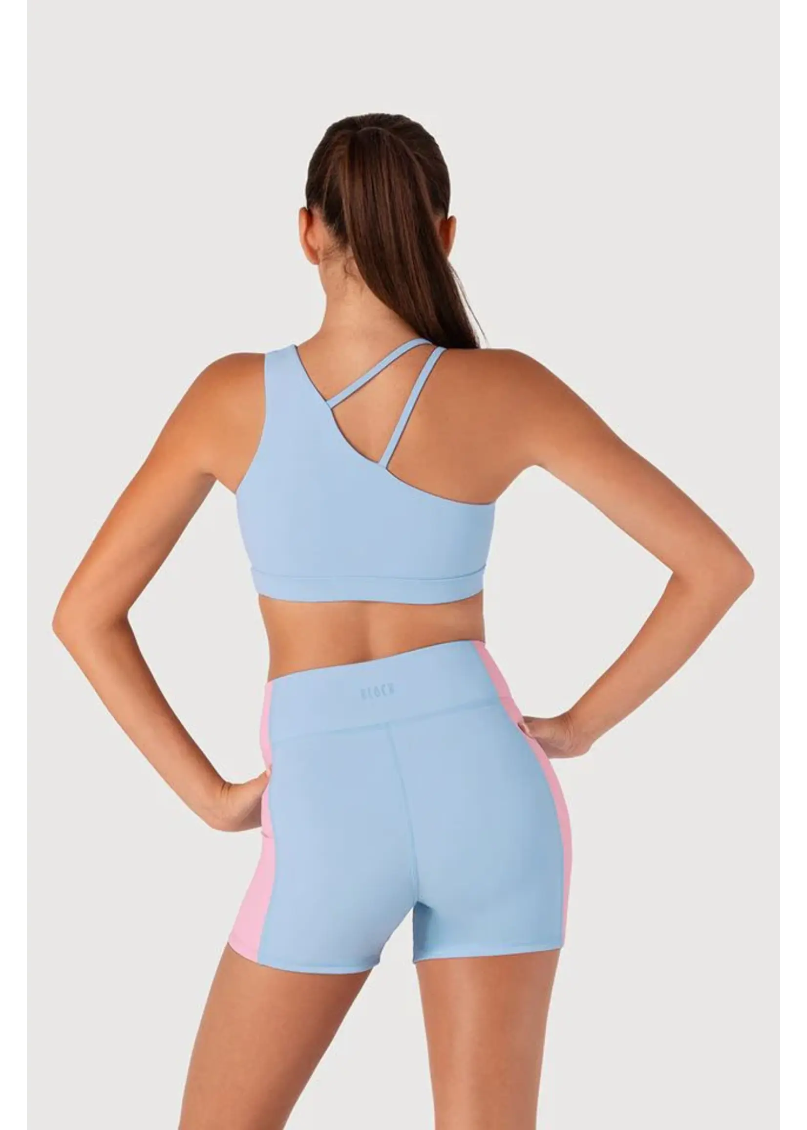 BLOCH & MIRELLA D55750G GEN NOW RIBBED PANEL BOY SHORT