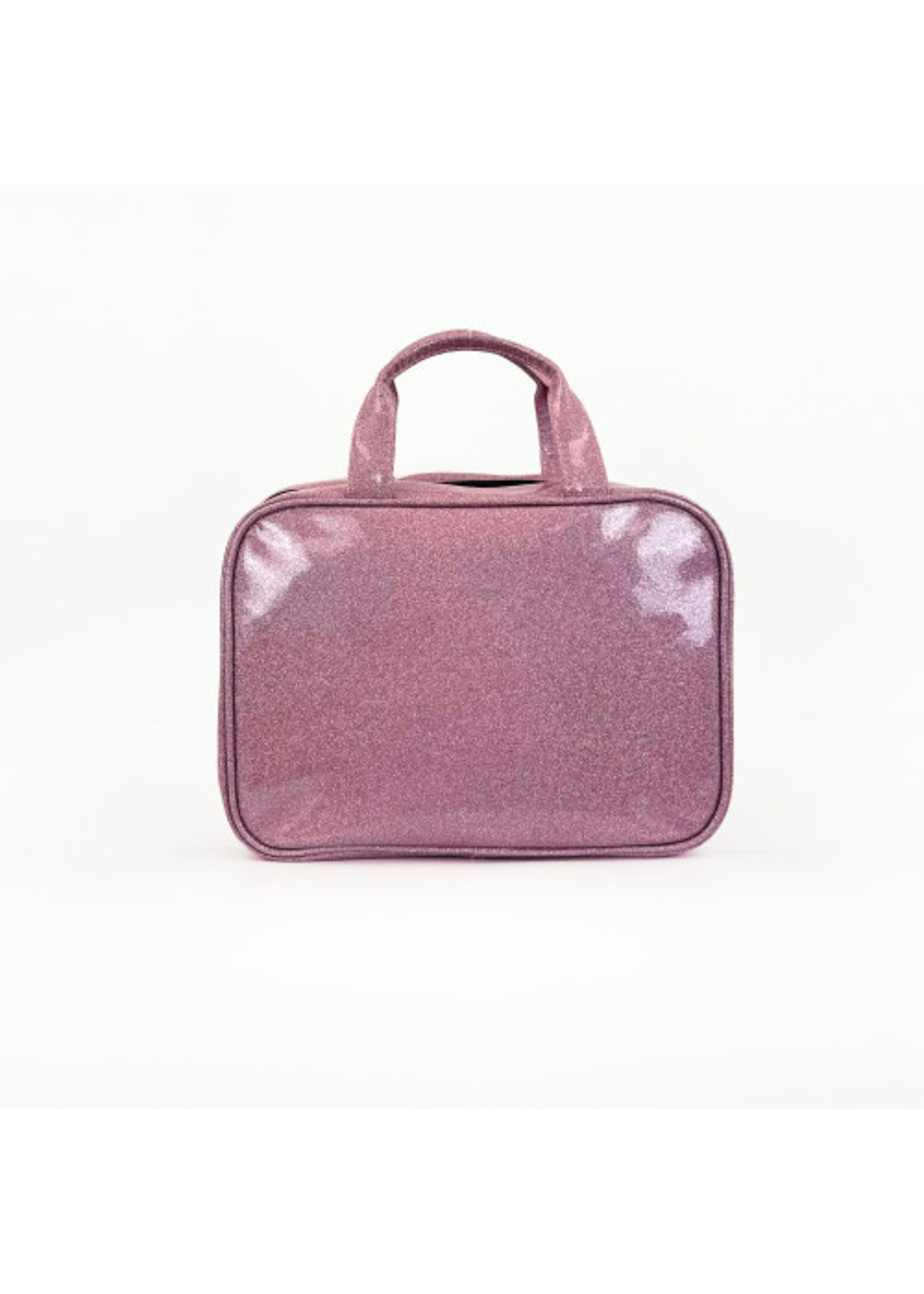 OVATION 1802 SPARKLE SOFT GLITTER HANGING COSMETIC BAG