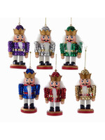 KURT S. ADLER C2656 SEQUIN NUTCRACKER 4" ORNAMENT