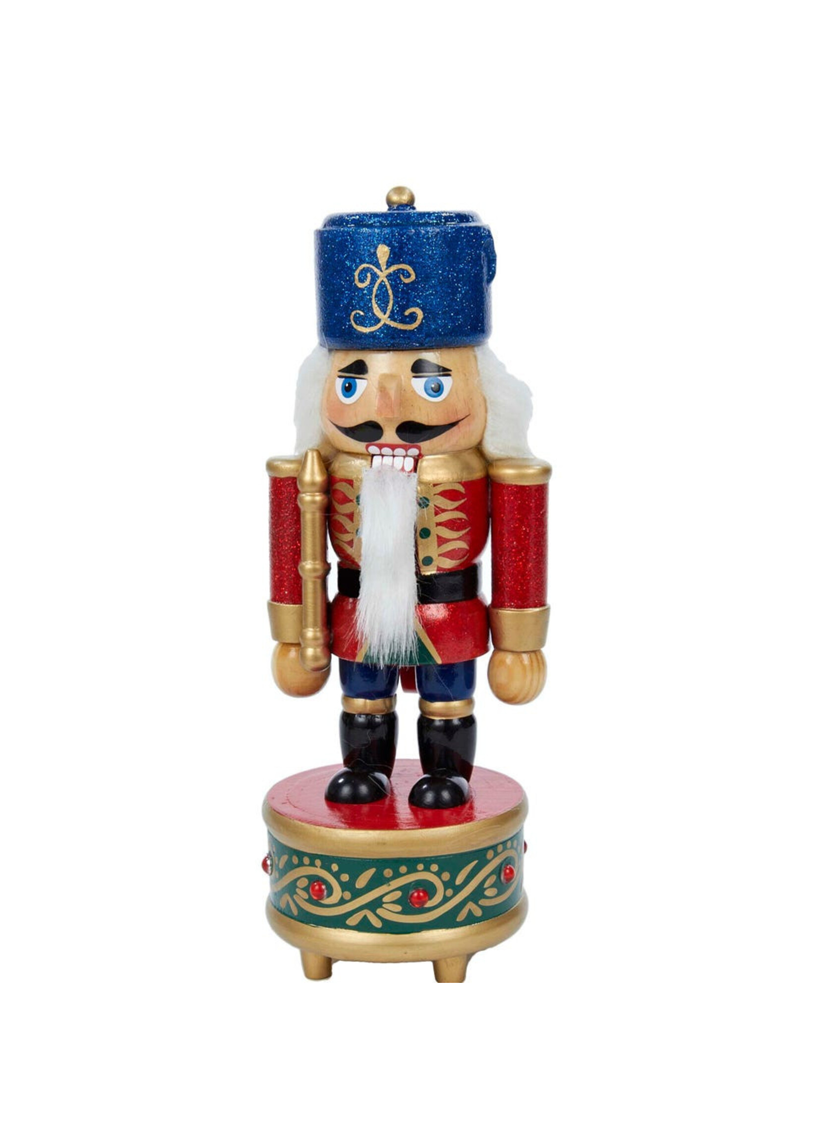 KURT S. ADLER J1470 MUSICAL SOLDIER 8.5" NUTCRACKER