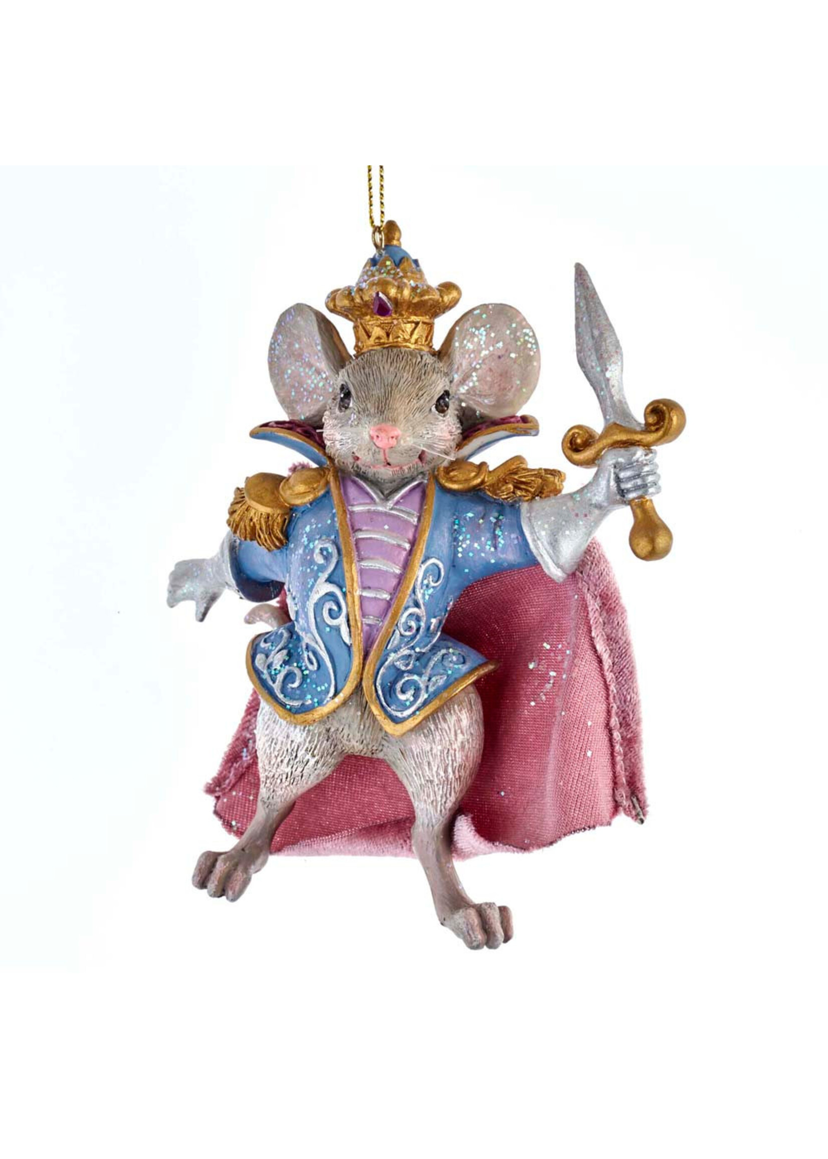 KURT S. ADLER NUTCRACKER SUITE HOLOGRAPHIC ORNAMENTS